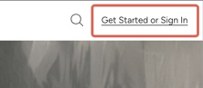 sign into website